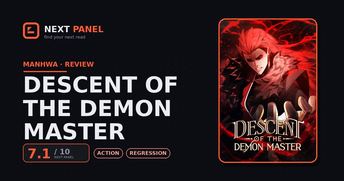 Descent of the Demon Master cover - Next Panel review