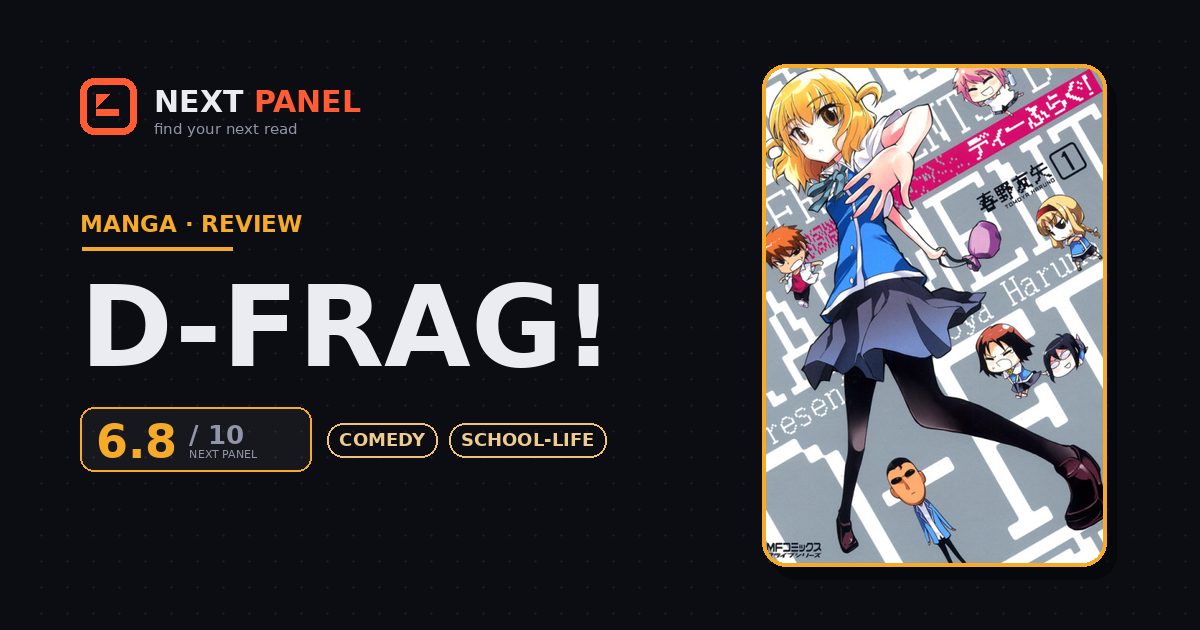 D-Frag! cover - Next Panel review