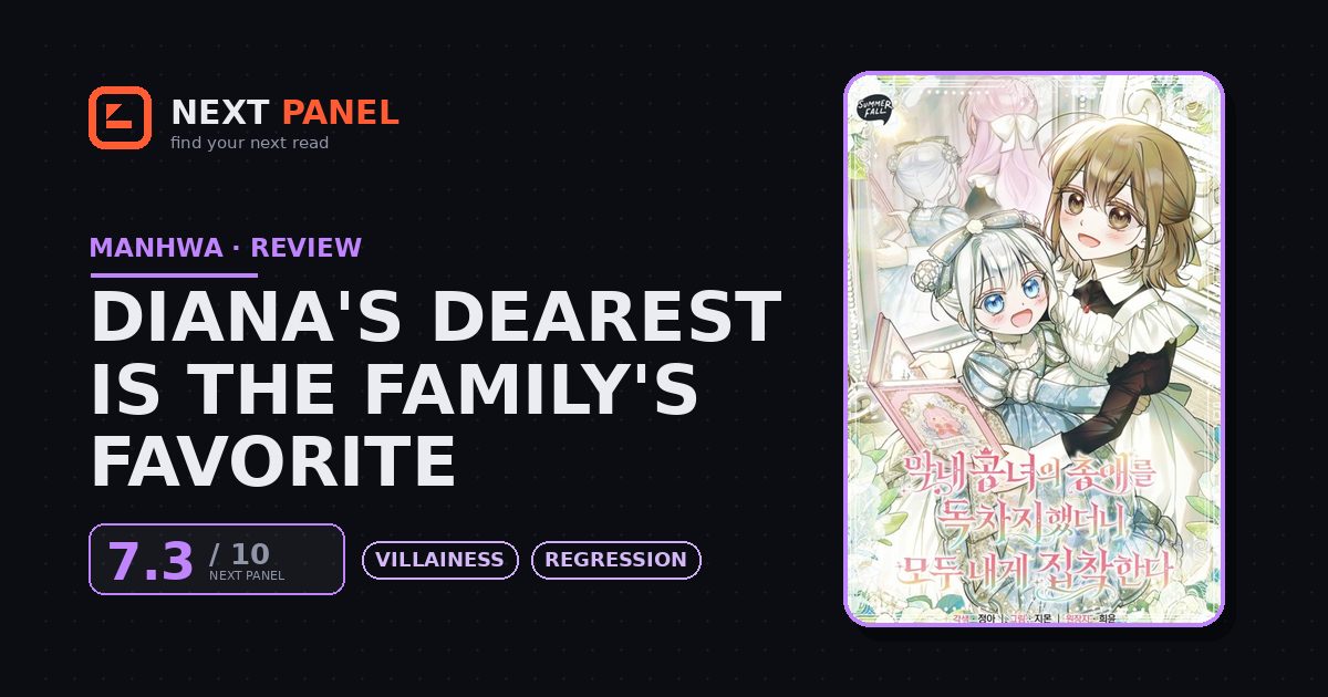 Diana's Dearest Is the Family's Favorite cover - Next Panel review