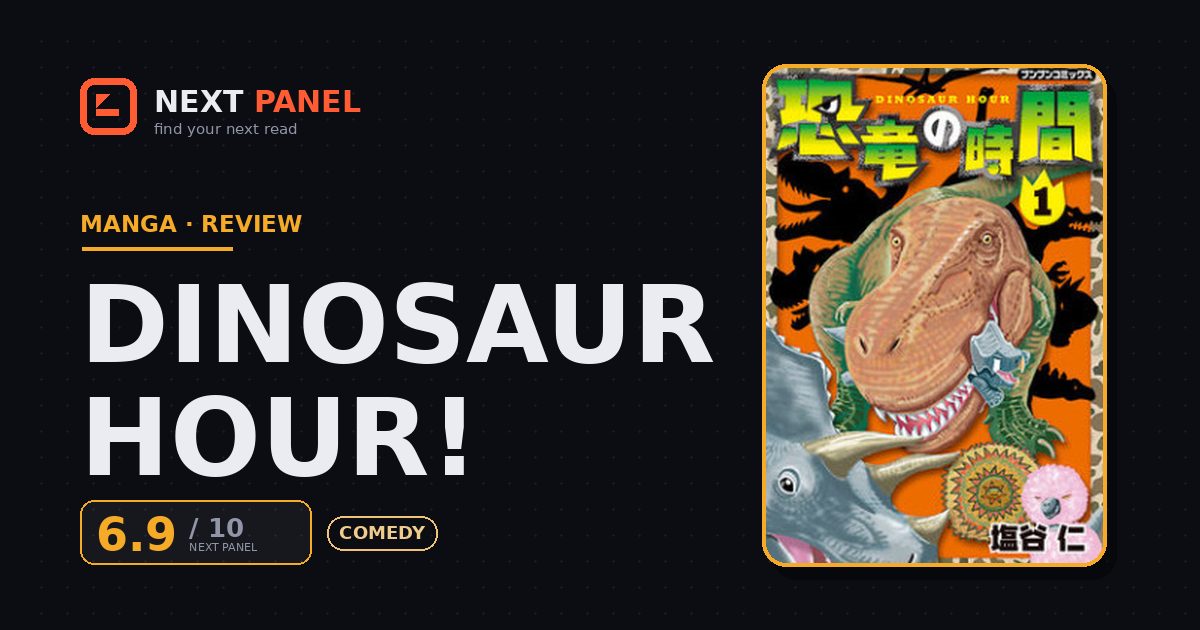 Dinosaur Hour! cover - Next Panel review
