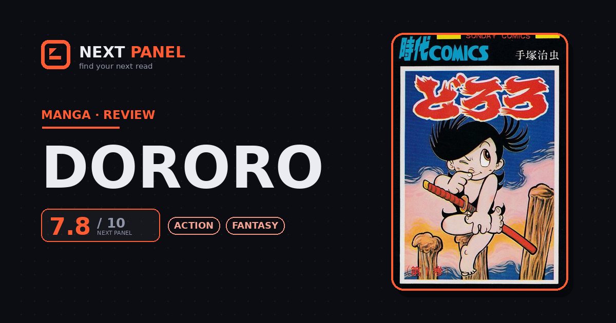 Dororo cover - Next Panel review
