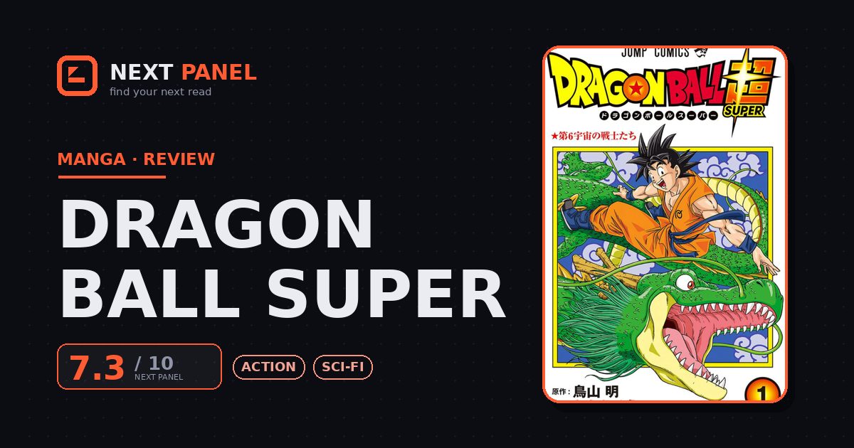 Dragon Ball Super cover - Next Panel review