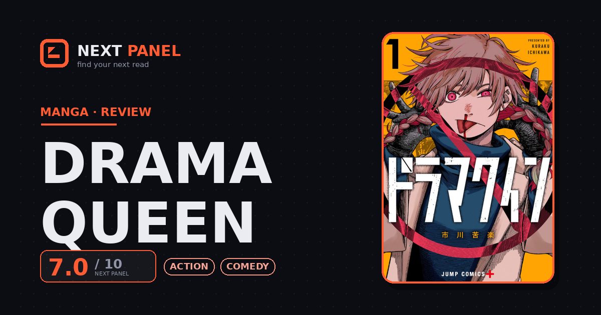 Drama Queen cover - Next Panel review