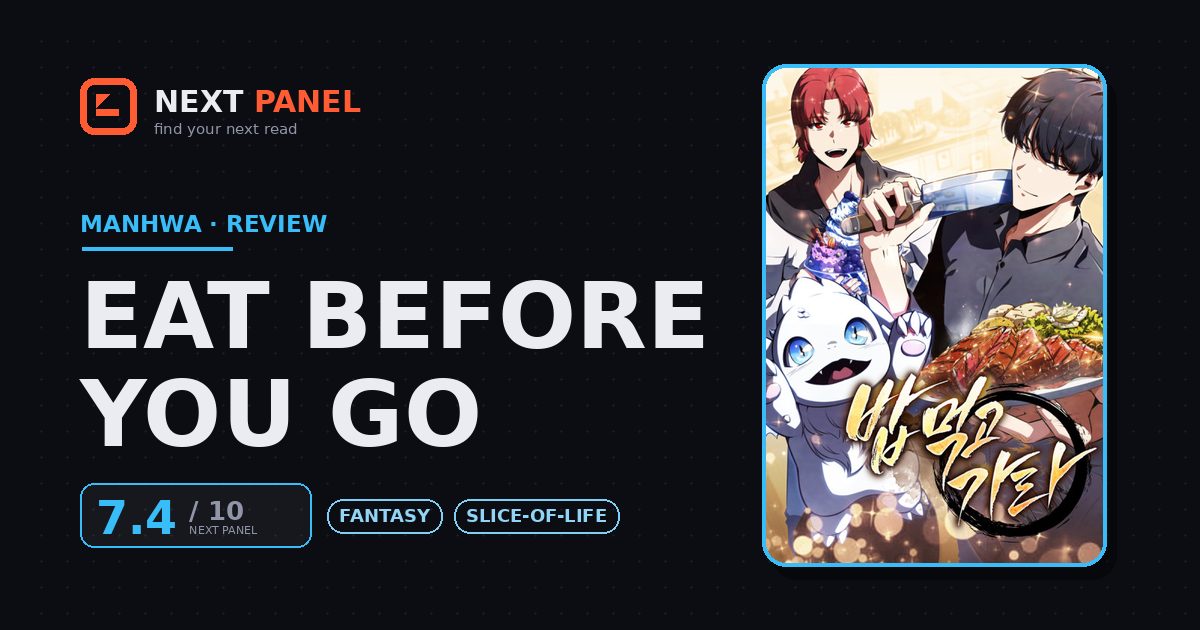 Eat Before You Go cover - Next Panel review