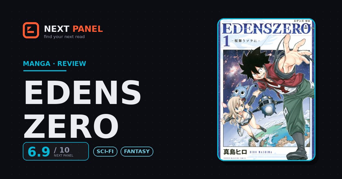 Edens Zero cover - Next Panel review