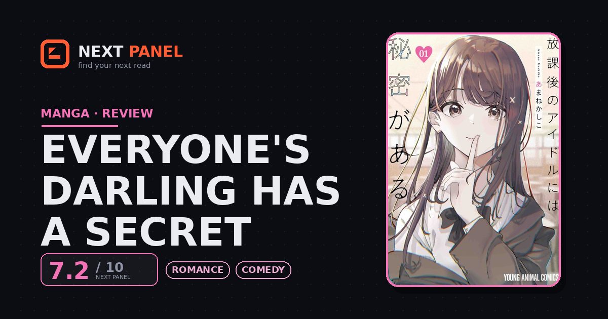 Everyone's Darling Has a Secret cover - Next Panel review