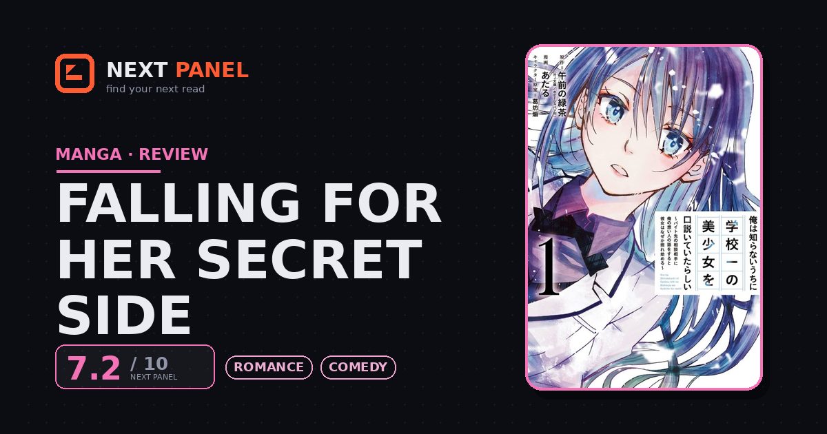 Falling for Her Secret Side cover - Next Panel review