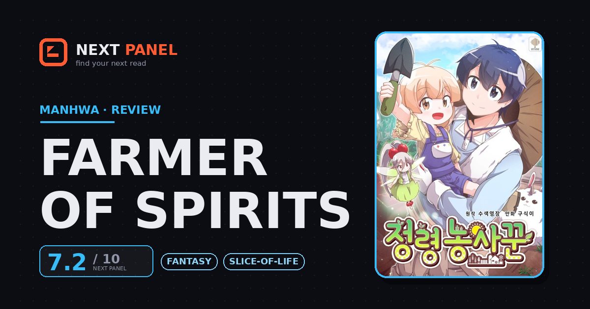Farmer Of Spirits cover - Next Panel review