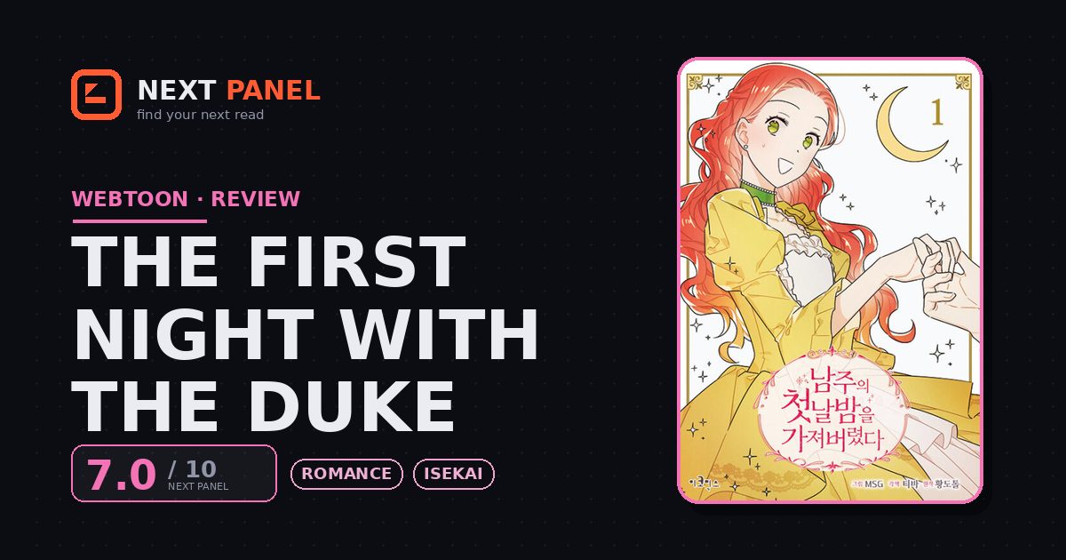 The First Night With the Duke cover - Next Panel review