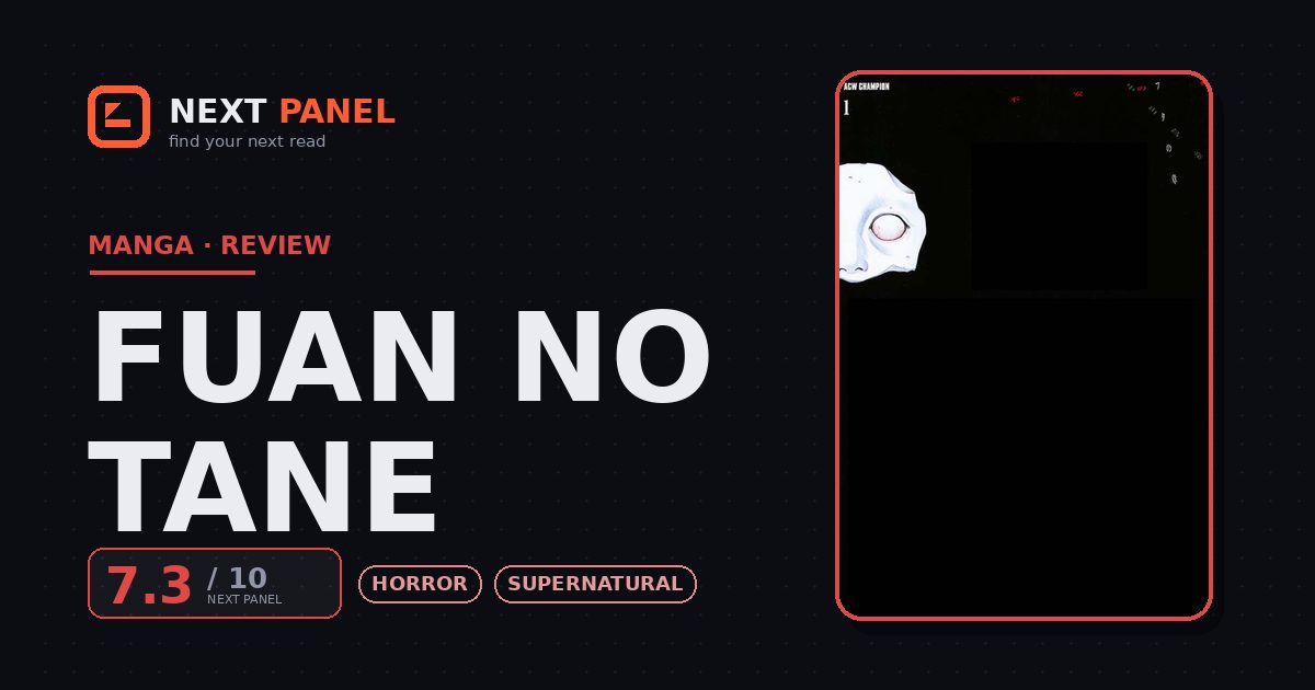Fuan no Tane cover - Next Panel review