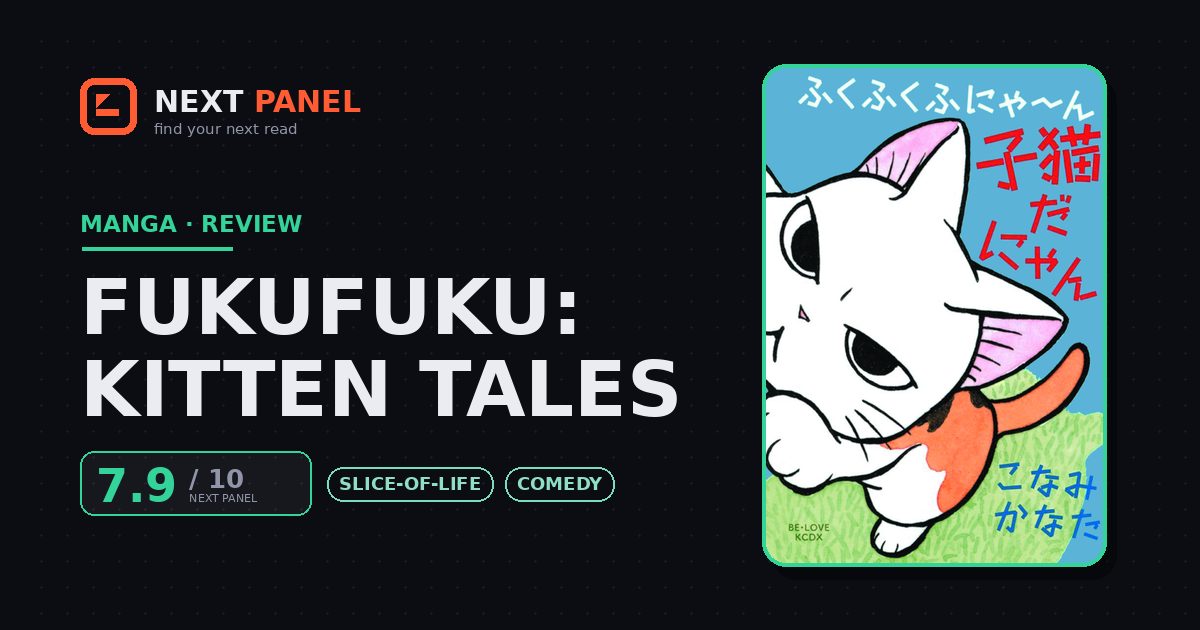 FukuFuku: Kitten Tales cover - Next Panel review