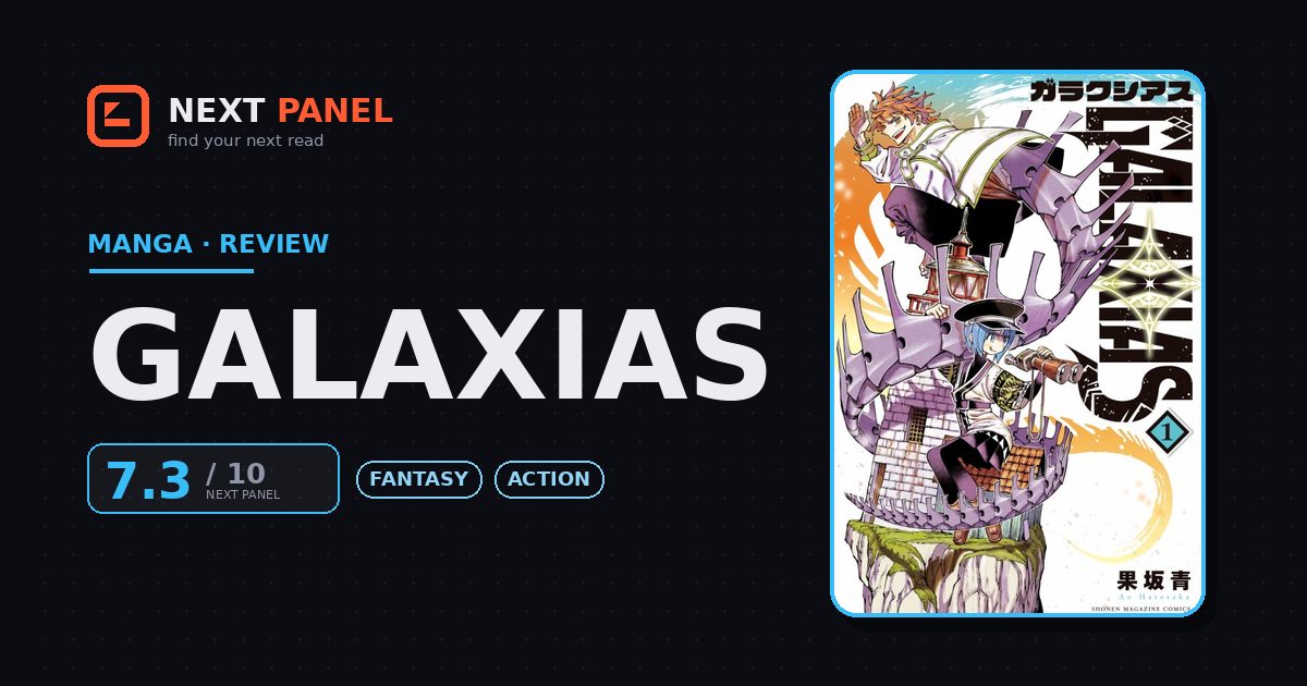 GALAXIAS cover - Next Panel review