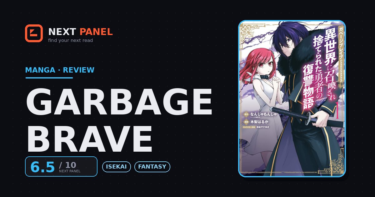 Garbage Brave cover - Next Panel review