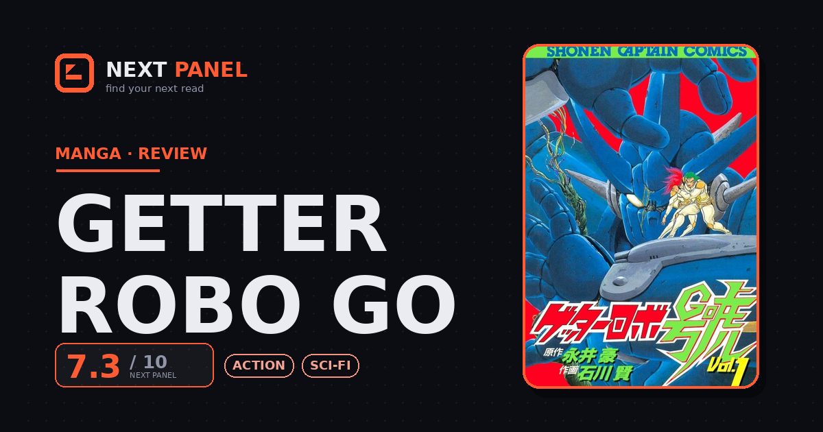 Getter Robo Go cover - Next Panel review