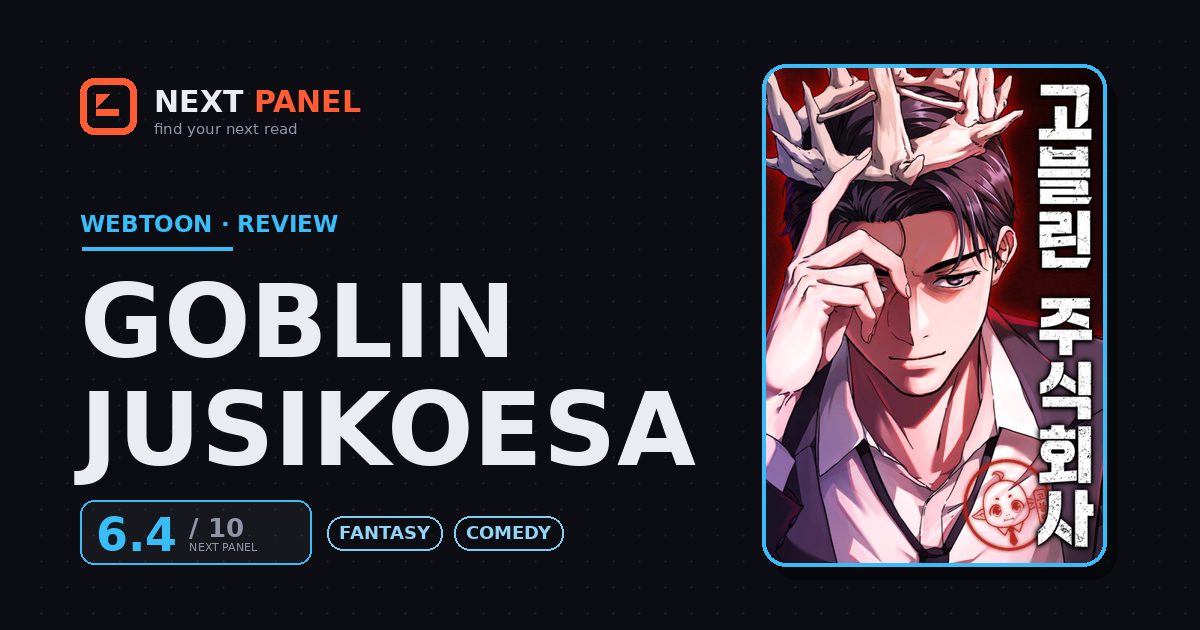 Goblin Jusikoesa cover - Next Panel review