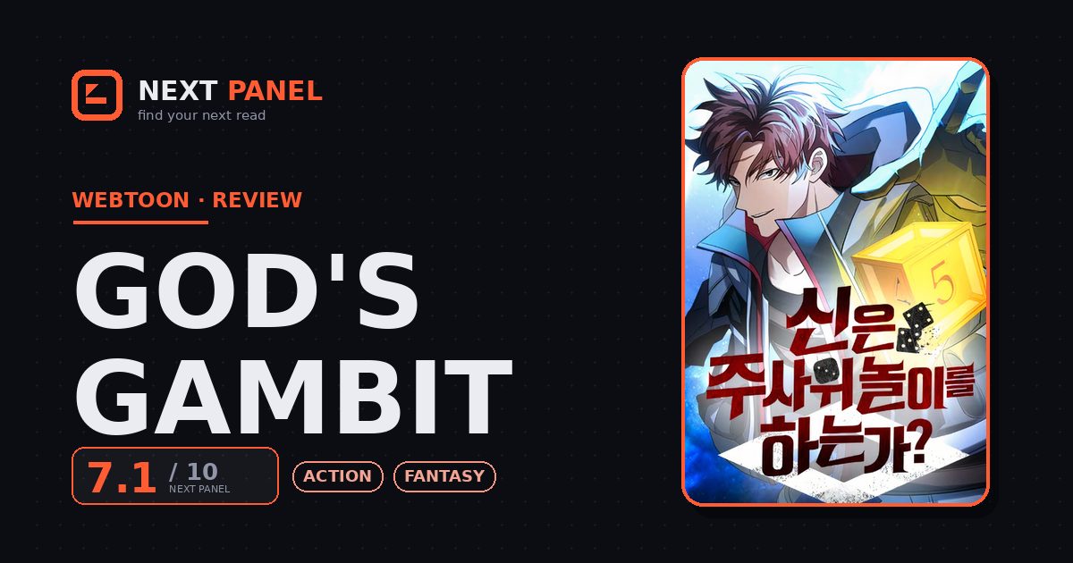 God's Gambit cover - Next Panel review