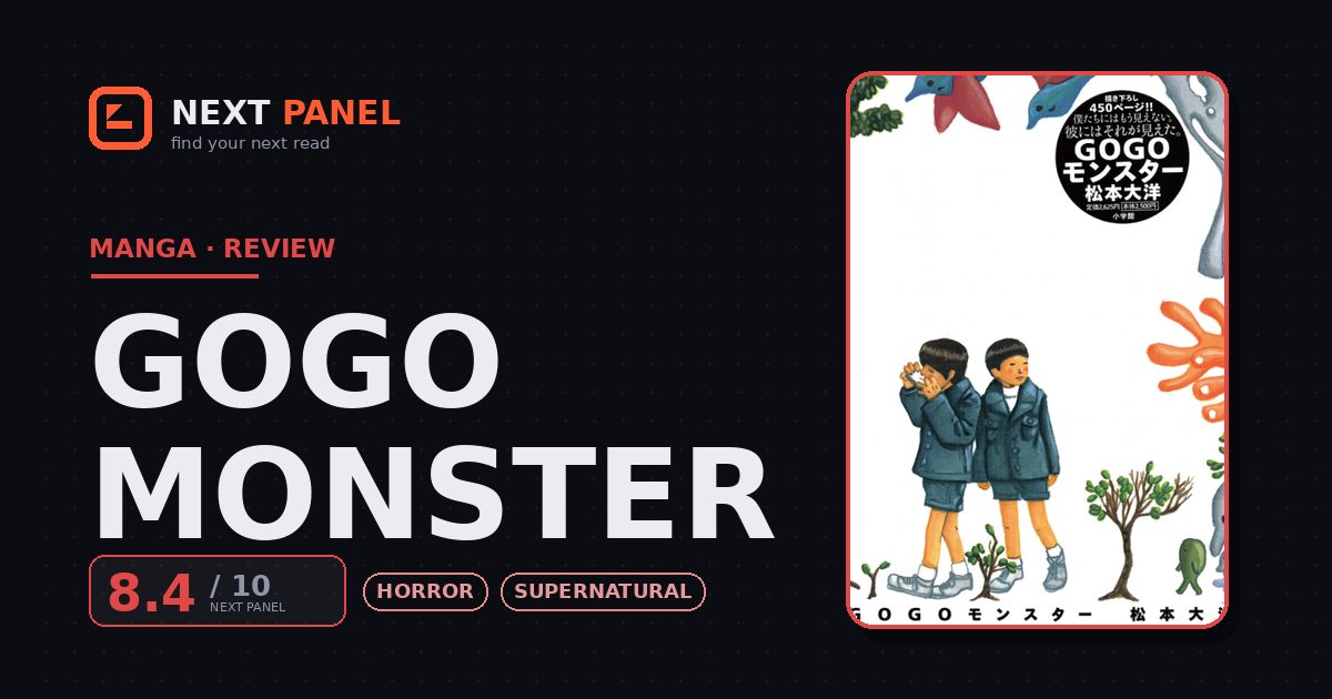 GoGo Monster cover - Next Panel review