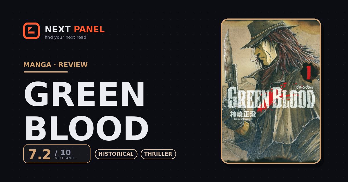 Green Blood cover - Next Panel review