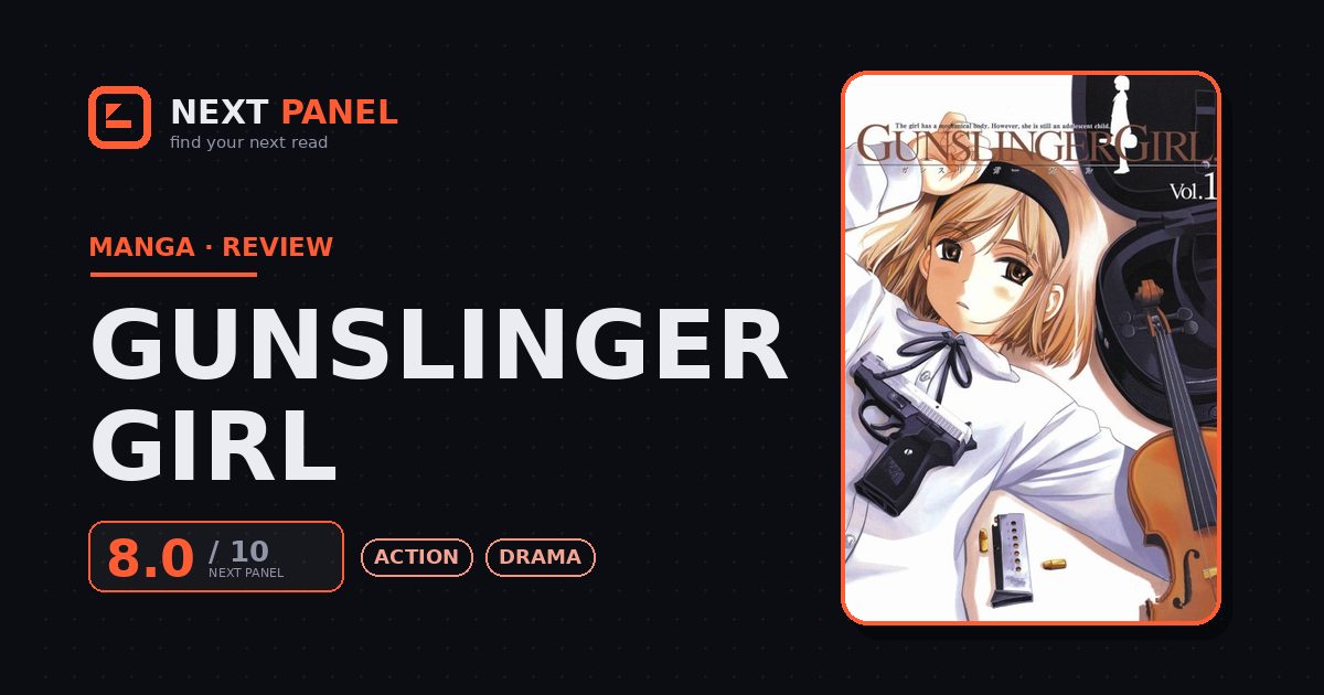 Gunslinger Girl cover - Next Panel review