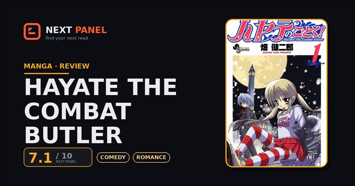 Hayate the Combat Butler cover - Next Panel review
