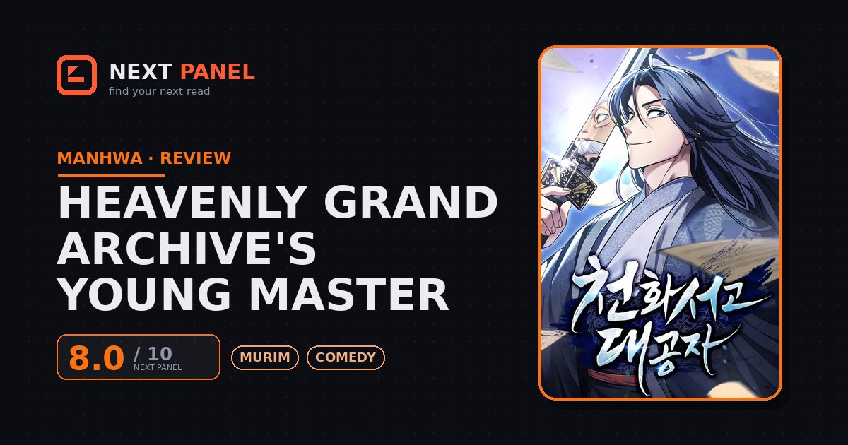 Heavenly Grand Archive's Young Master cover - Next Panel review
