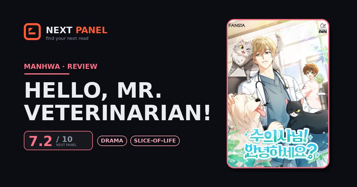 Hello, Mr. Veterinarian! cover - Next Panel review
