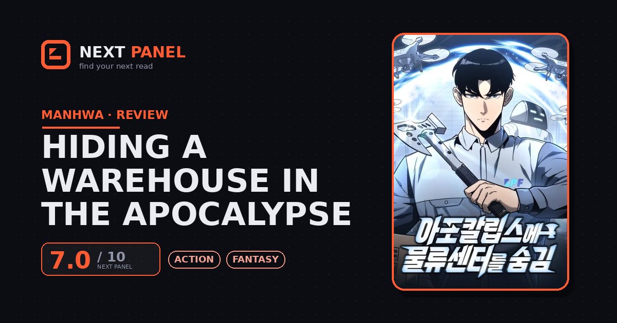 Hiding a Warehouse in the Apocalypse cover - Next Panel review