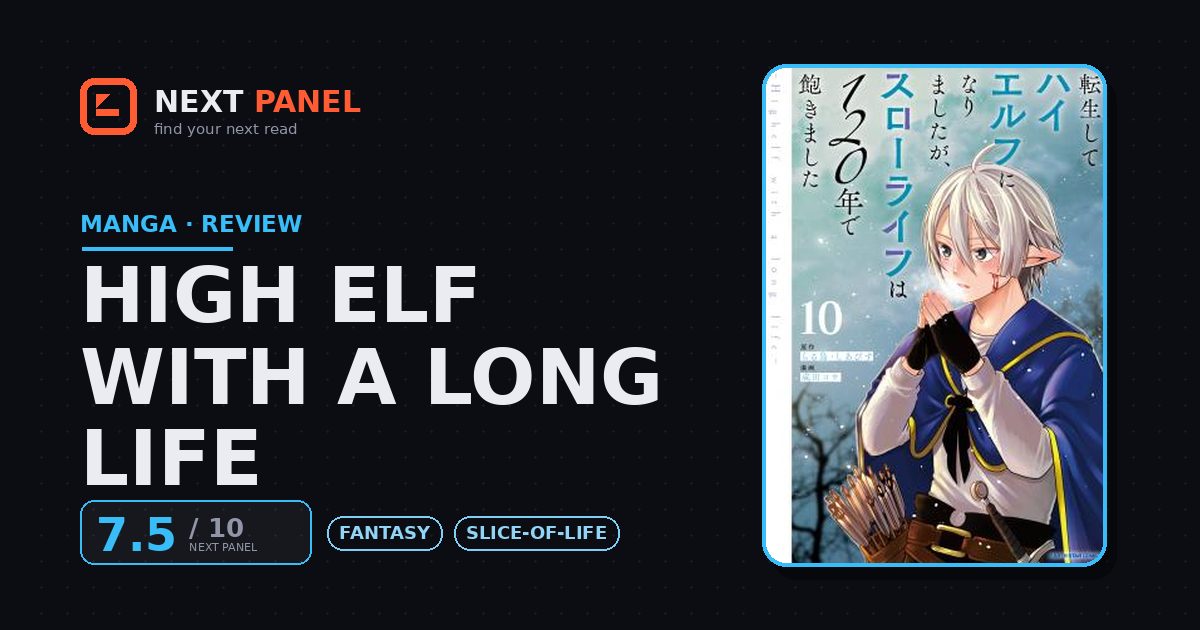 High Elf with a Long Life cover - Next Panel review
