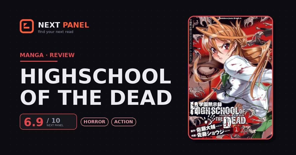Highschool of the Dead cover - Next Panel review