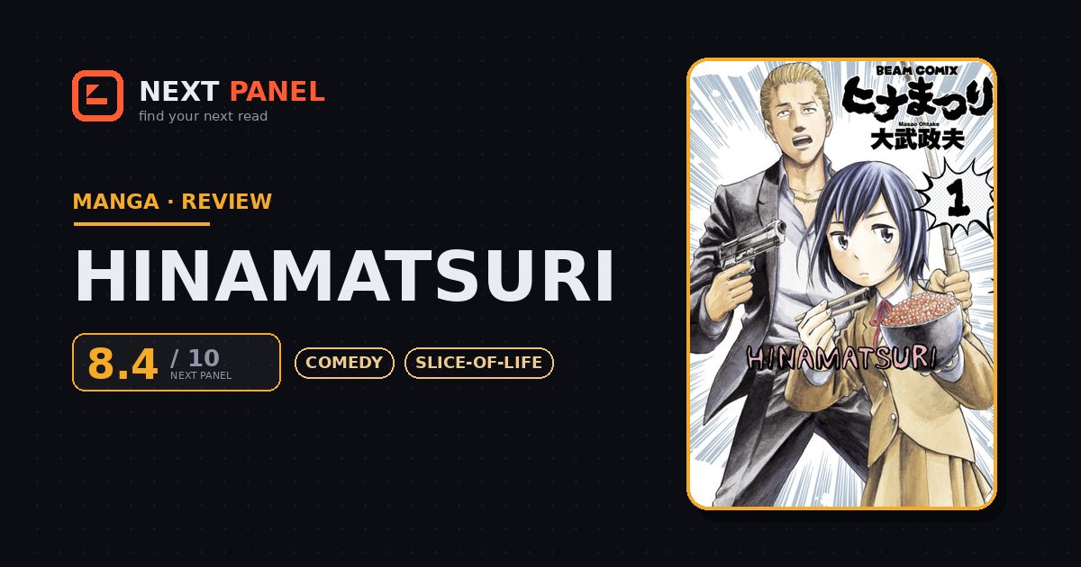 Hinamatsuri cover - Next Panel review