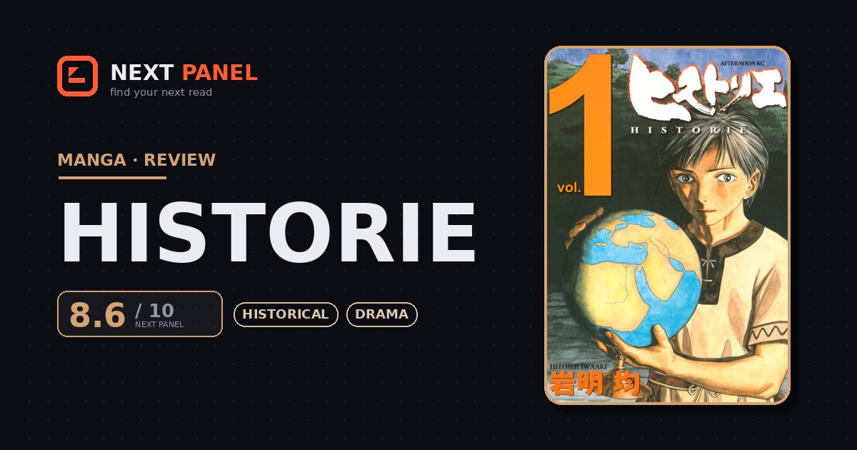 Historie cover - Next Panel review