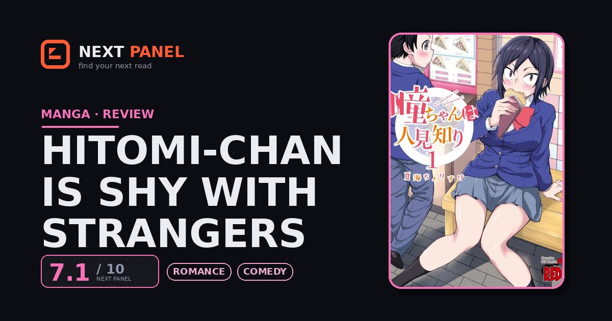 Hitomi-chan is Shy With Strangers cover - Next Panel review