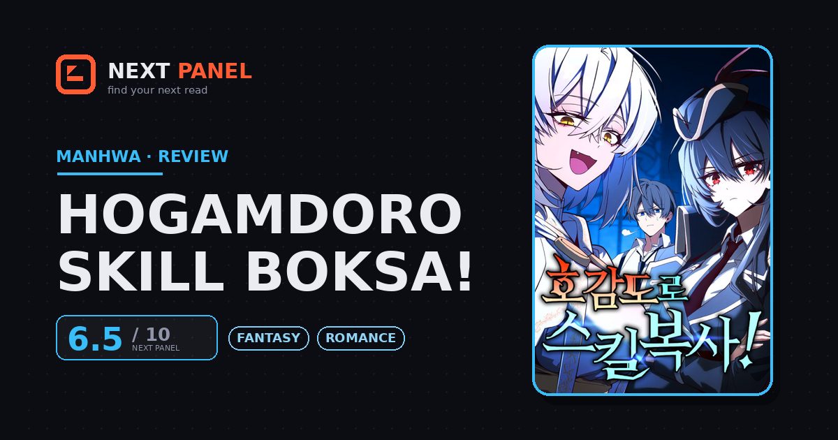 Hogamdoro Skill Boksa! cover - Next Panel review