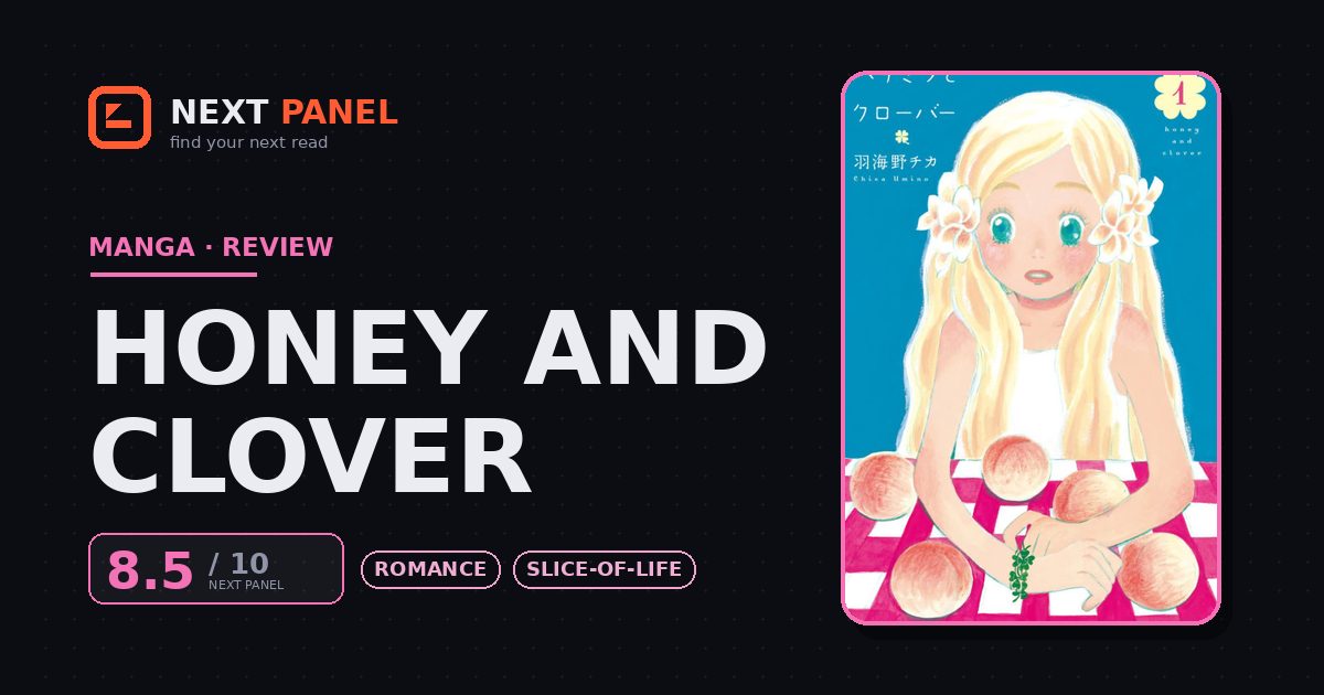 Honey and Clover cover - Next Panel review