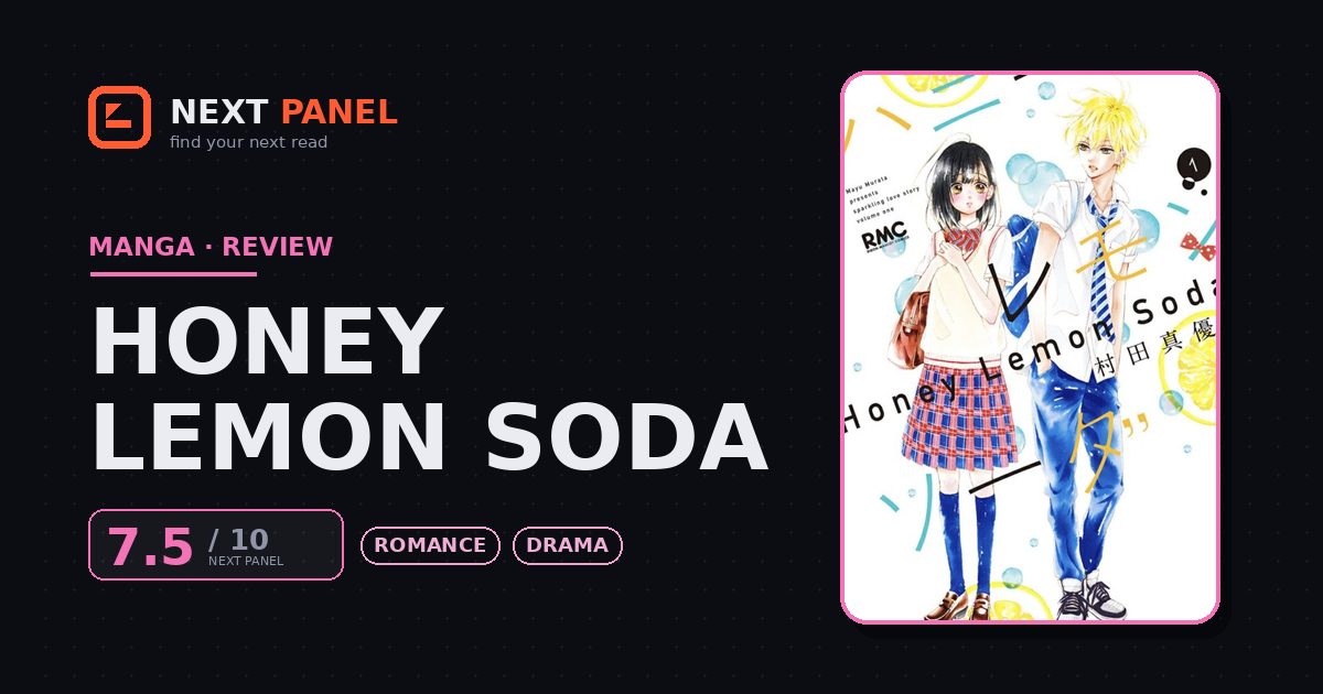 Honey Lemon Soda cover - Next Panel review