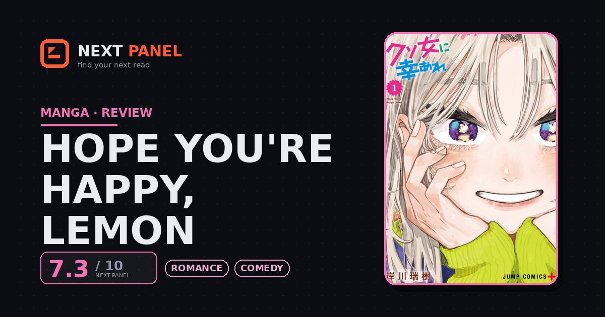 Hope You're Happy, Lemon cover - Next Panel review