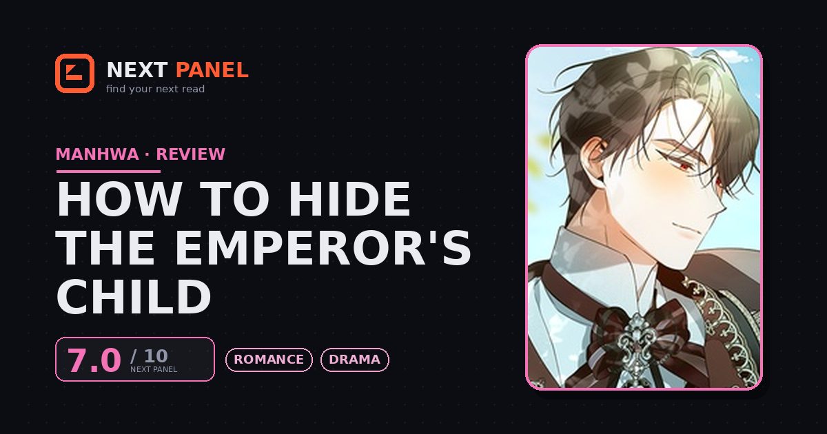 How to Hide the Emperor's Child cover - Next Panel review