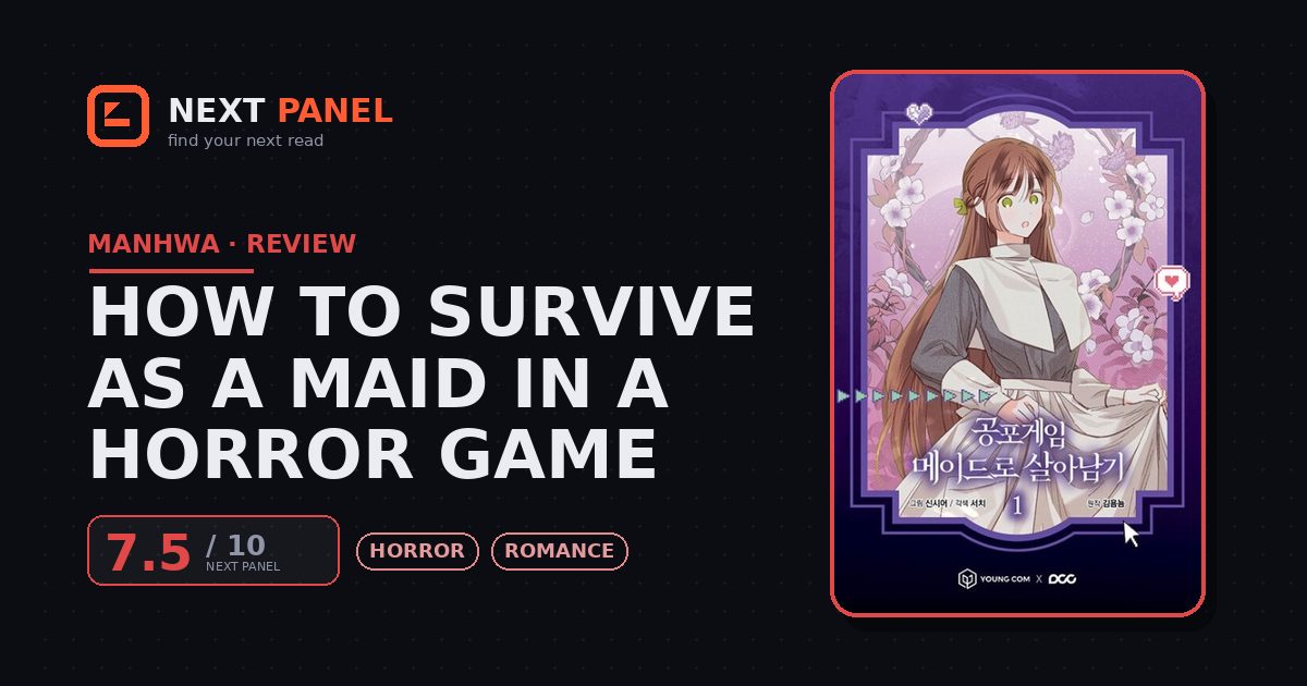 How to Survive as a Maid in a Horror Game cover - Next Panel review