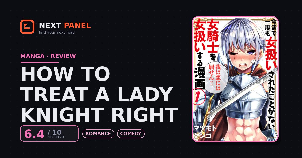 How to Treat a Lady Knight Right cover - Next Panel review