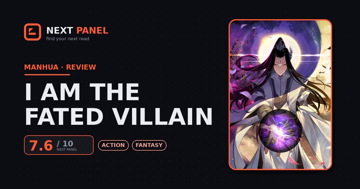 I Am The Fated Villain cover - Next Panel review