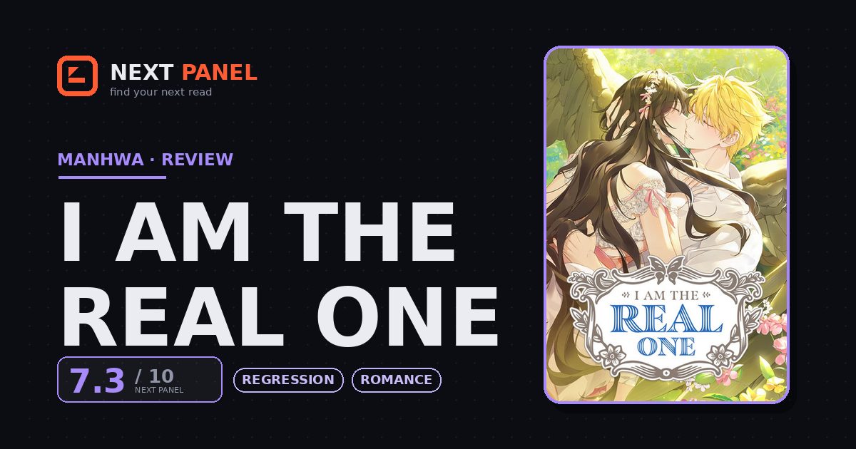 I Am the Real One cover - Next Panel review