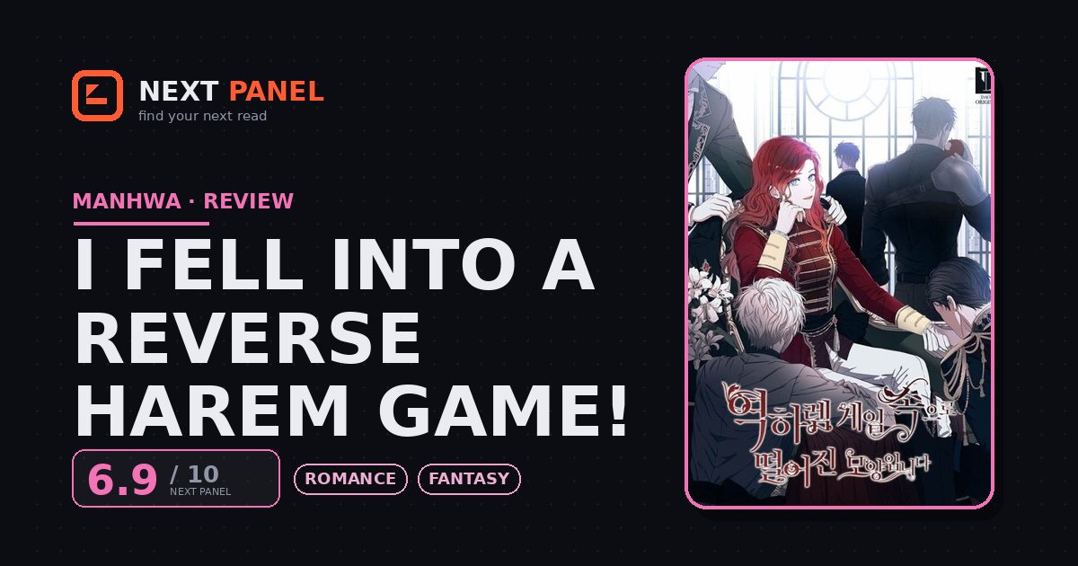 I Fell into a Reverse Harem Game! cover - Next Panel review
