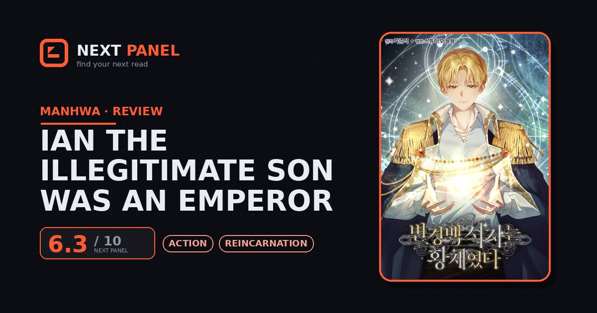Ian the Illegitimate Son Was an Emperor cover - Next Panel review