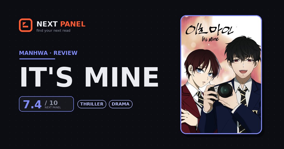 It's Mine cover - Next Panel review