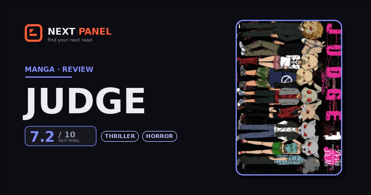 Judge cover - Next Panel review
