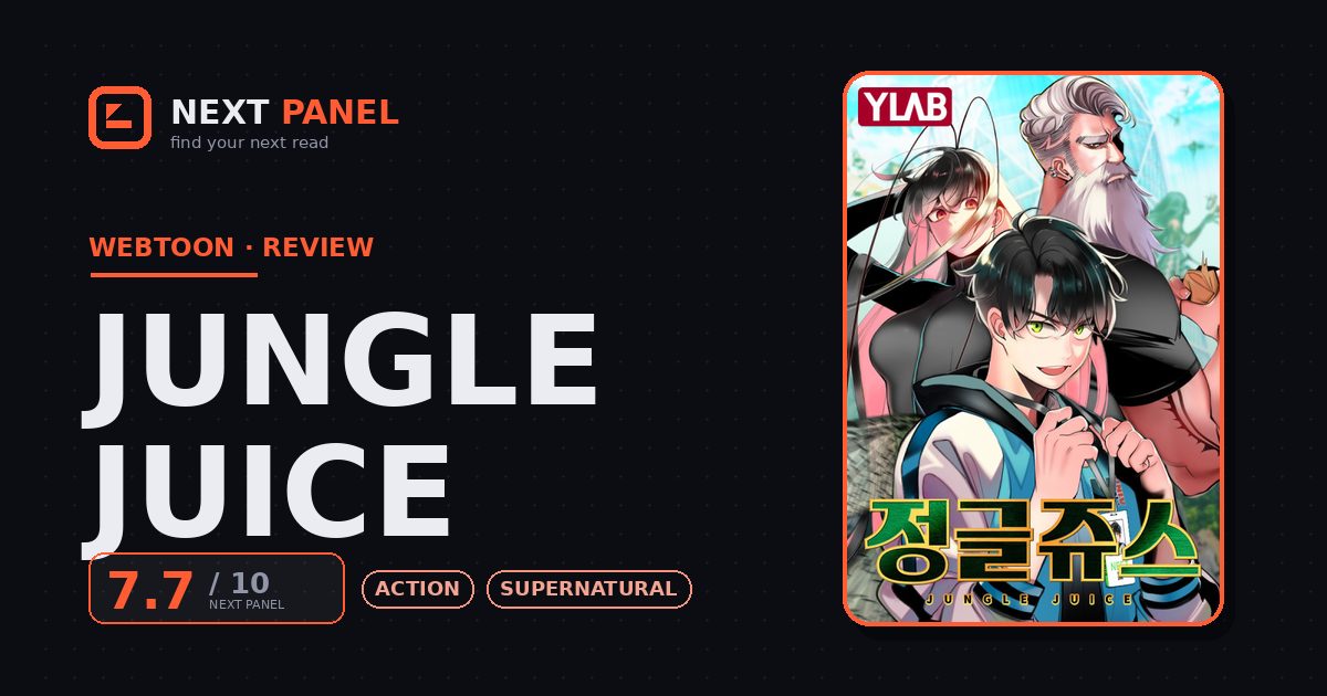 Jungle Juice cover - Next Panel review