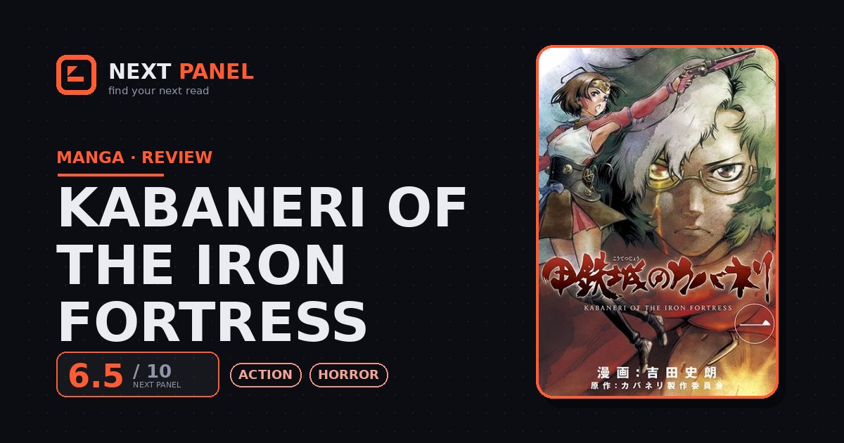 Kabaneri of the Iron Fortress cover - Next Panel review