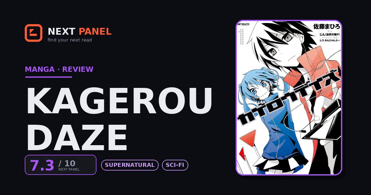 Kagerou Daze cover - Next Panel review