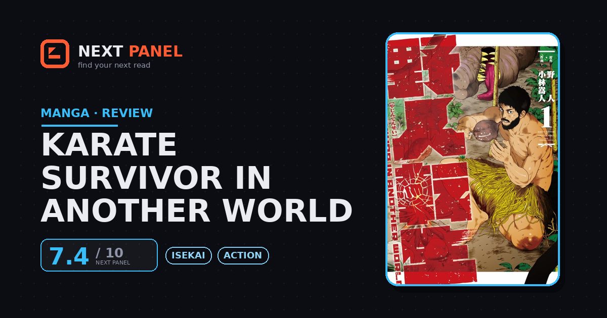Karate Survivor in Another World cover - Next Panel review