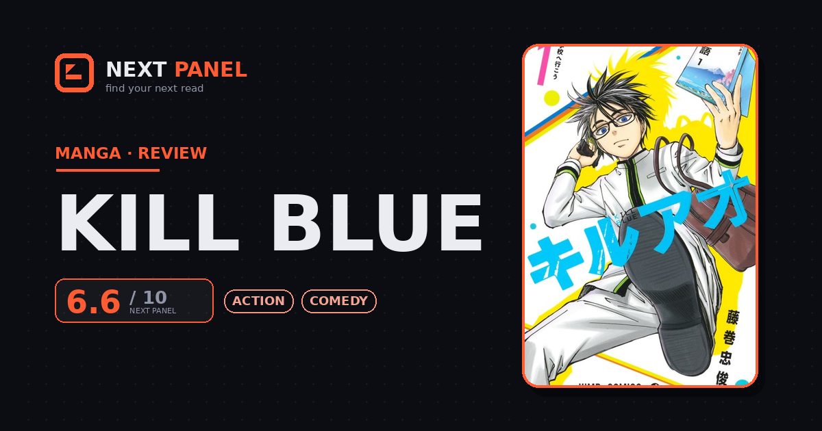Kill Blue cover - Next Panel review